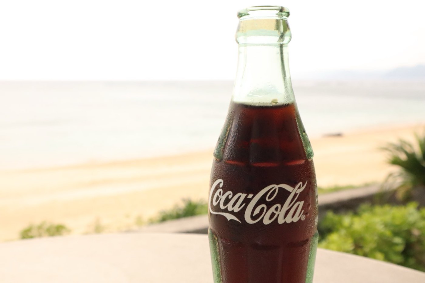 瓶のコーラ
